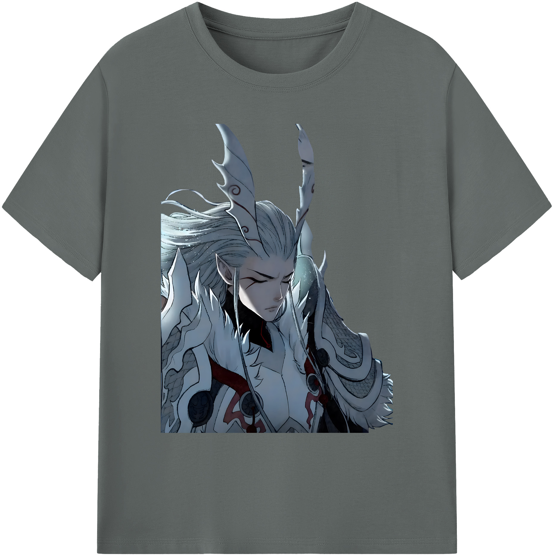 （画像用） Ne Zha 2 ナタ 魔童の大暴れ 綿100％ メンズ半袖Tシャツ｜肌触りやわらか＆通気性